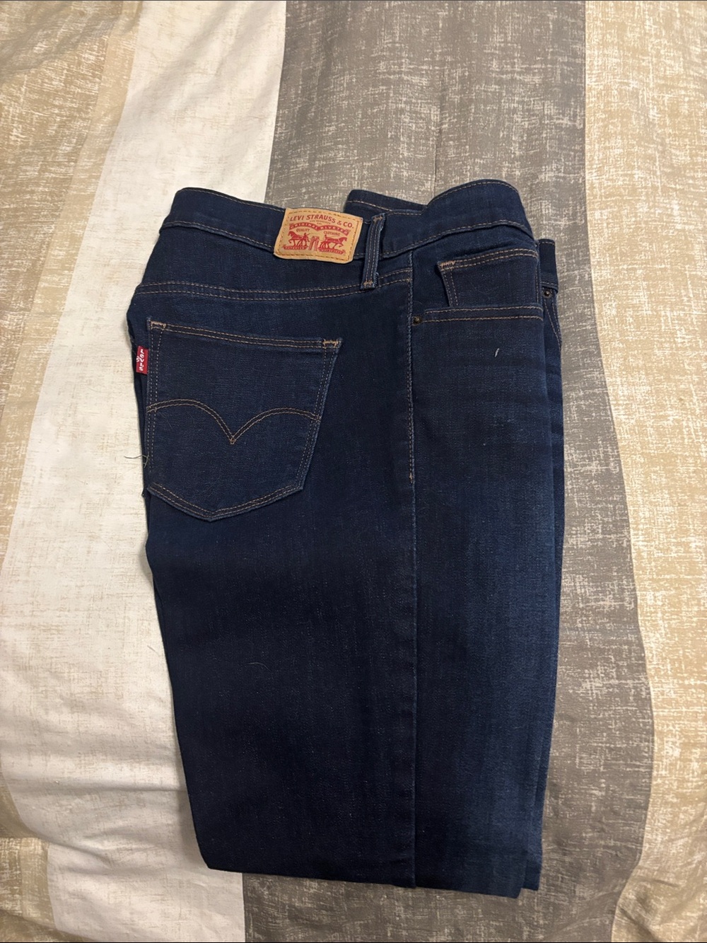 Levi's Indigo Straight-Leg Jeans